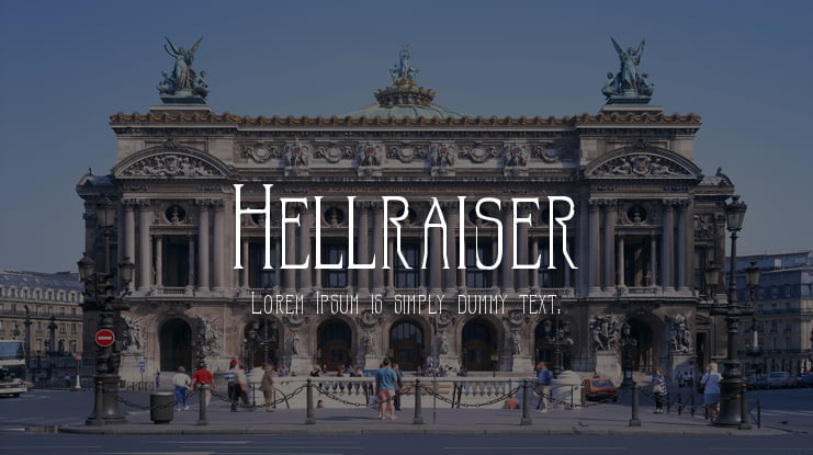 Hellraiser Font Family