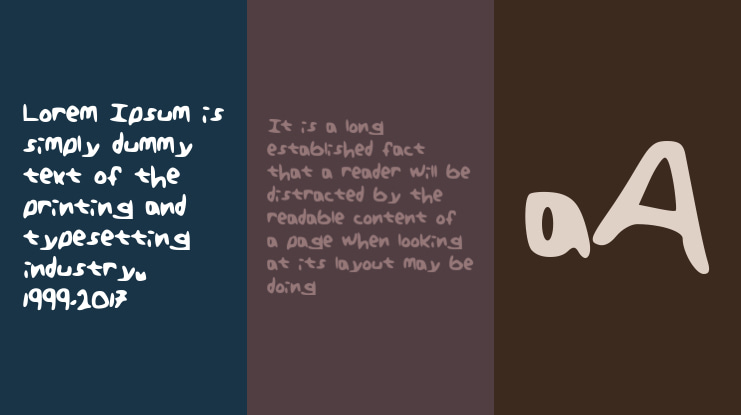 Generic_Teenager Font