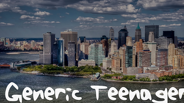 Generic_Teenager Font