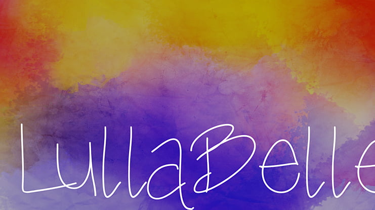 LullaBelle Font