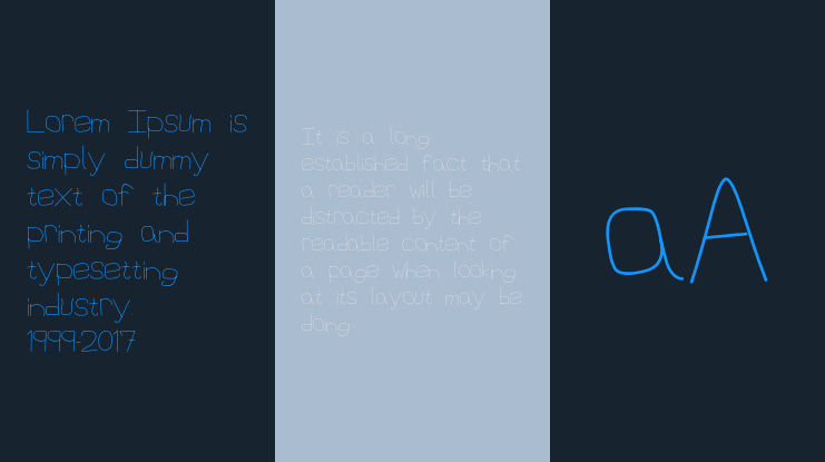 1st Handwritten Font