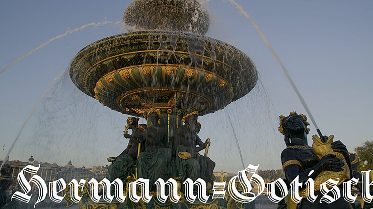 Hermann Gotisch Font Family