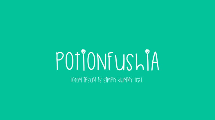 PotionFushia Font