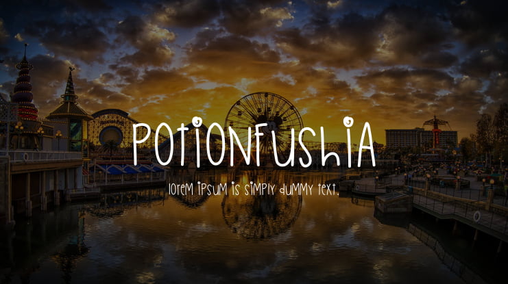 PotionFushia Font