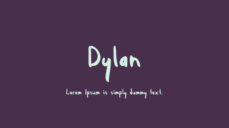 Dylan Font