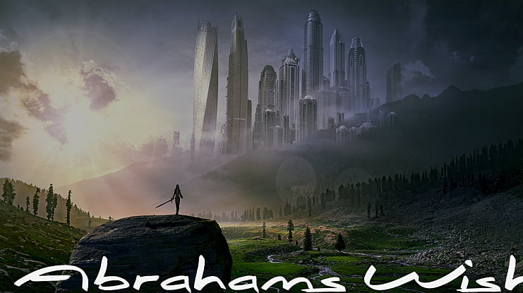 Abrahams Wish Font