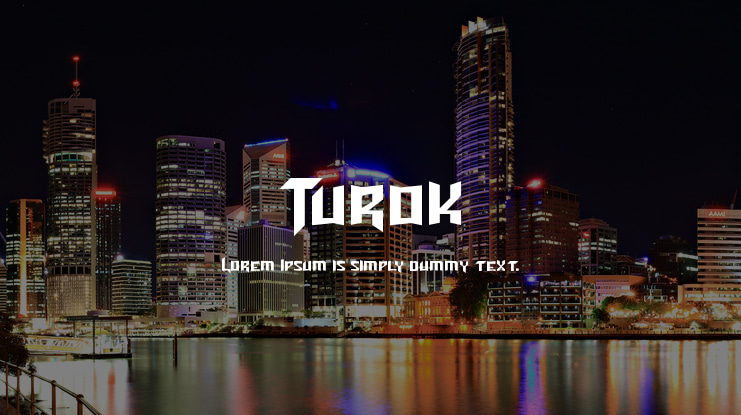 Turok Font
