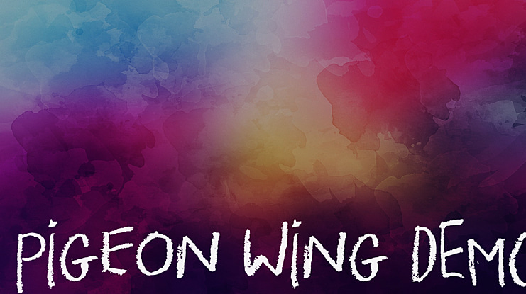 Pigeon Wing DEMO Font