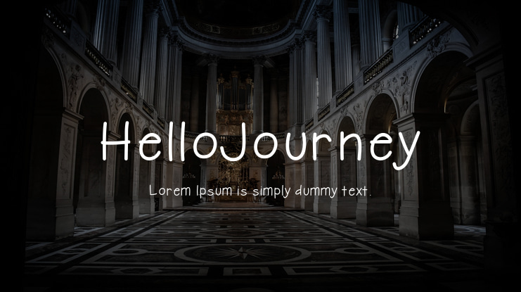 HelloJourney Font