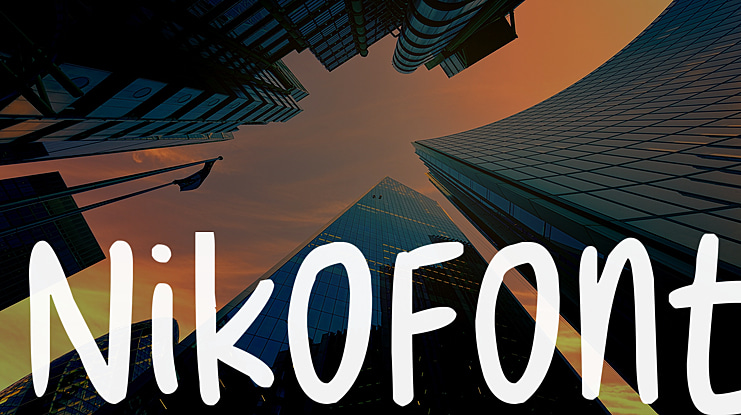NikoFont Font