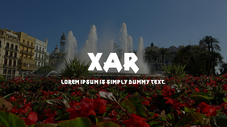 Xar Font