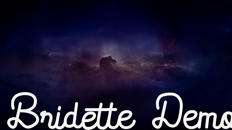 Bridette Demo Font