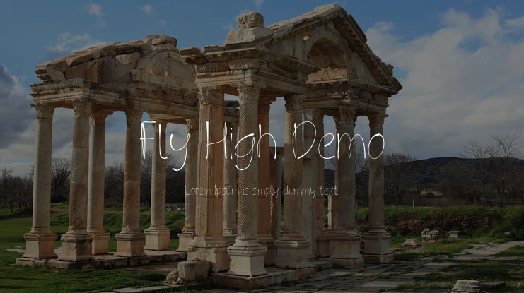 Fly High Demo Font