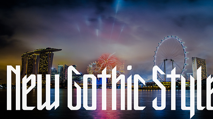 New Gothic Style Font