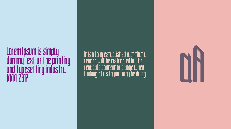 New Gothic Style Font