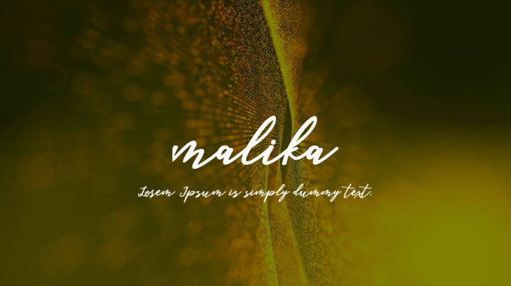 malika Font