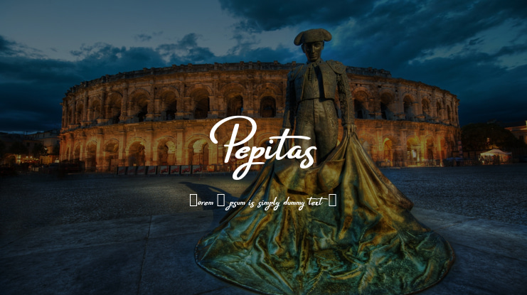 Pepitas Font