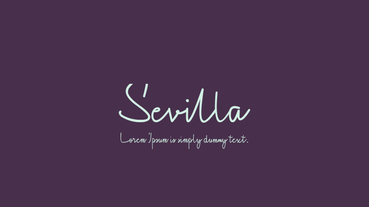 Sevilla Font