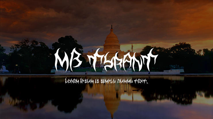 MB TyranT Font