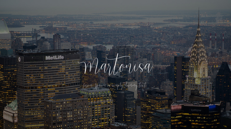 Martonisa Font