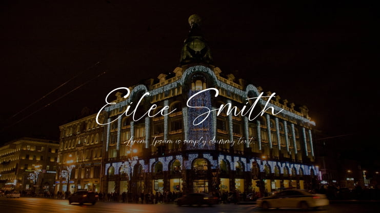 Eilee Smith Font