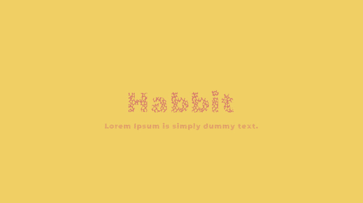 Habbit Font