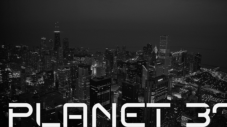 Planet 37 Font