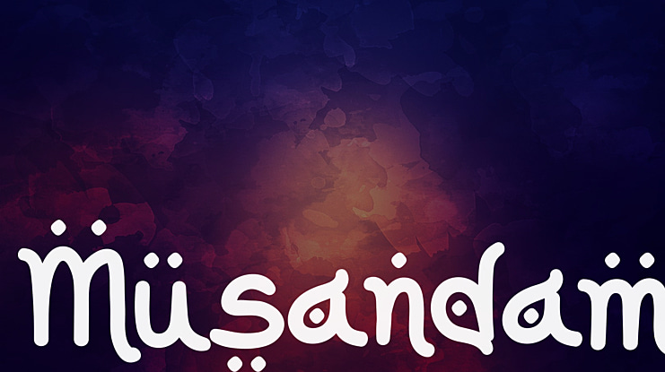 Musandam Font