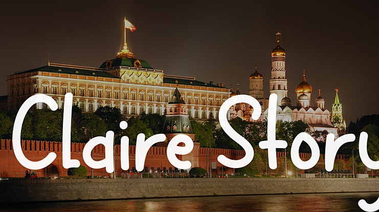 Claire Story Font