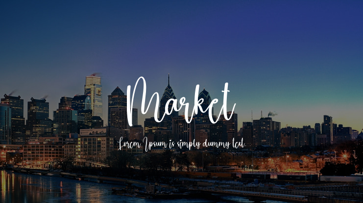 Market Font