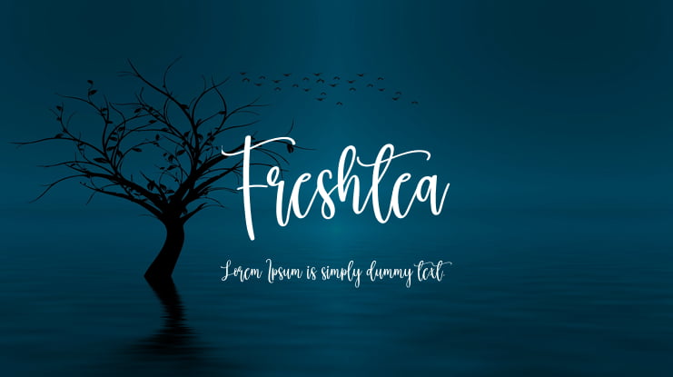 Freshtea Font