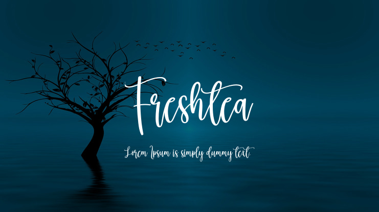 Freshtea Font