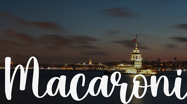 Macaroni Font