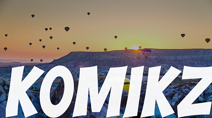 KOMIKZ Font