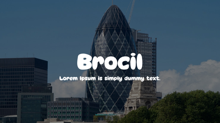 Brocil Font