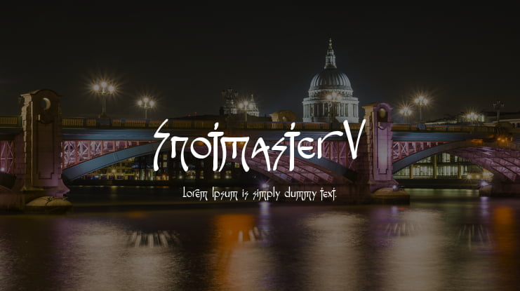 Snotmaster V Font Family