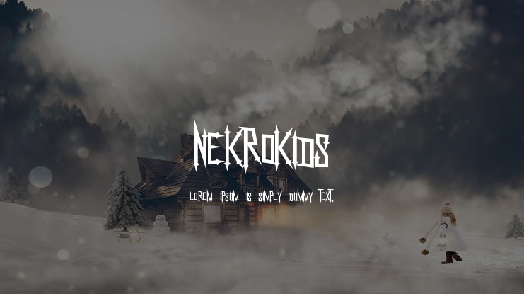 Nekrokids Font