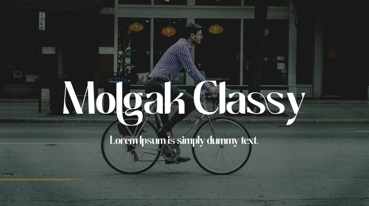 Molgak Classy Font