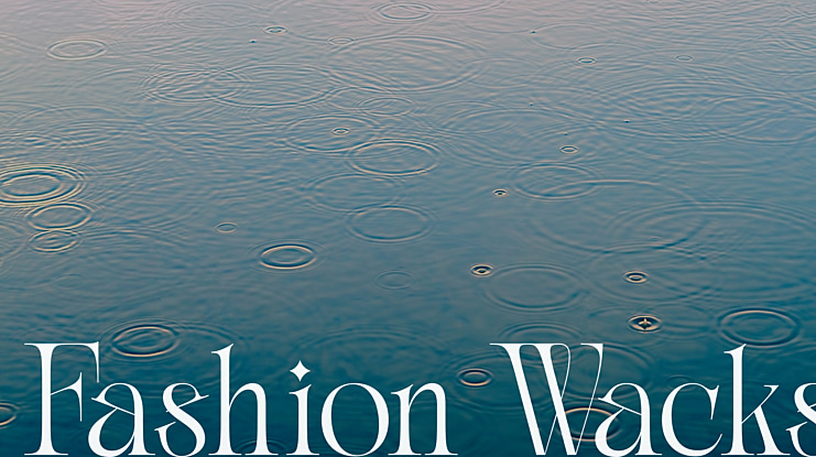 Fashion Wacks Font
