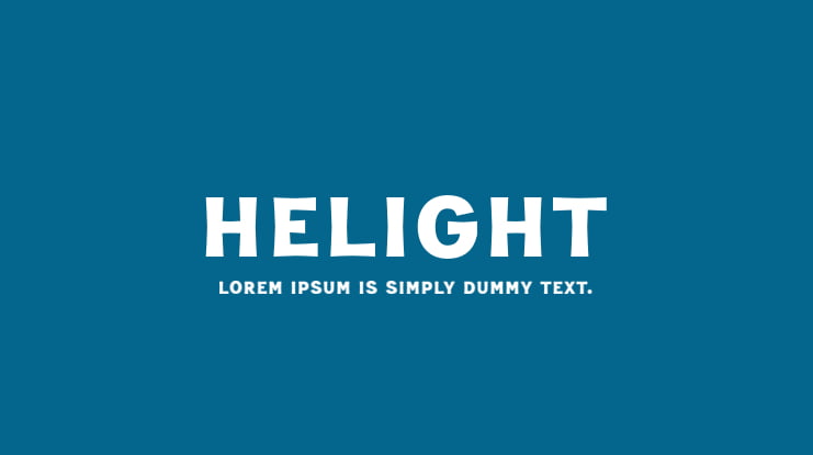 Helight Font