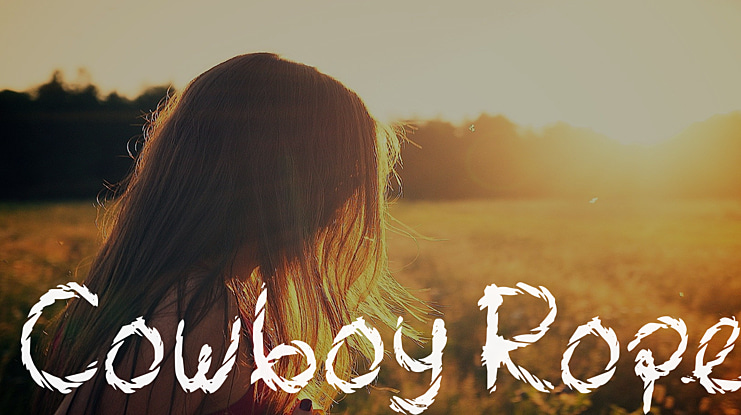 Cowboy Rope Font