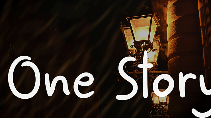 One Story Font