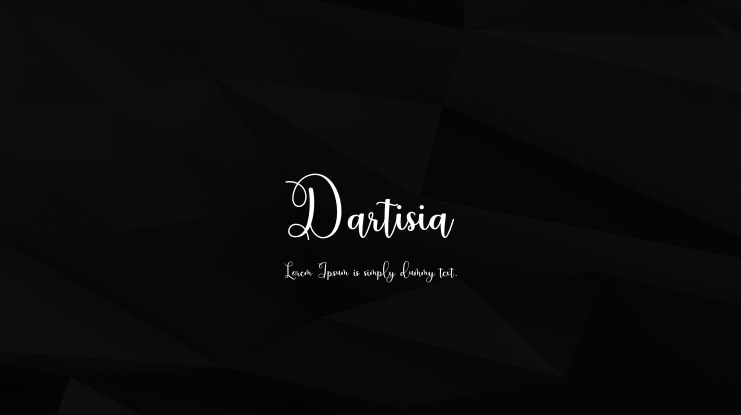 Dartisia Font