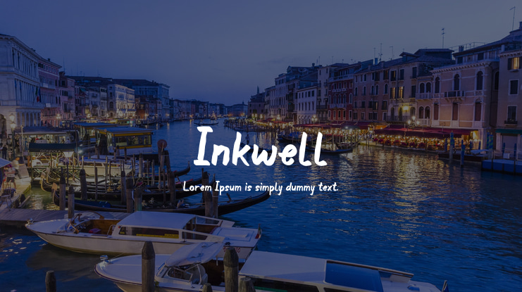 Inkwell Font