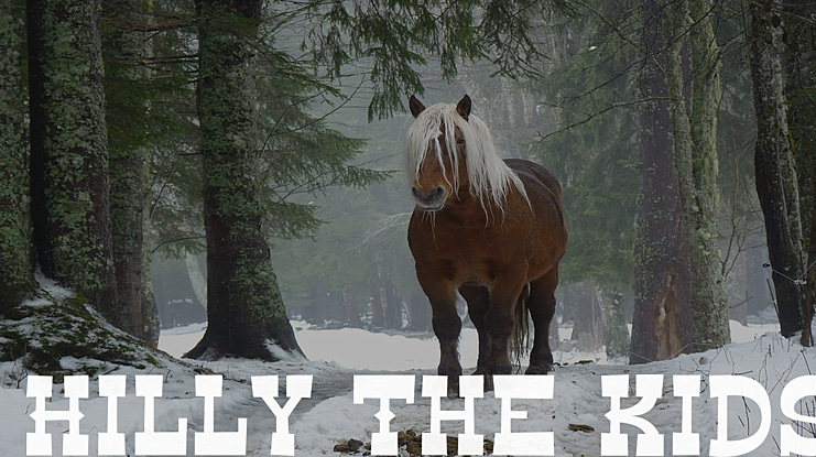 Hilly The Kids Font