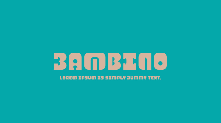 Bambino Font