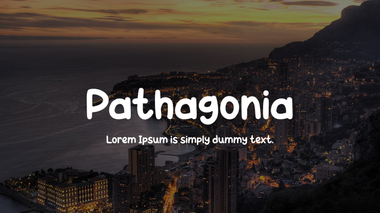 Pathagonia Font