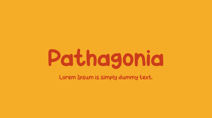 Pathagonia Font