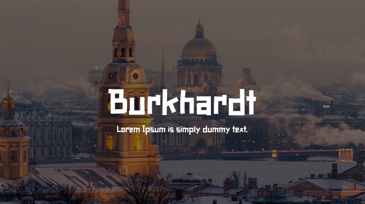 Burkhardt Font