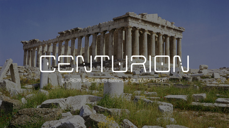 CENTURION Font